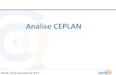 Análise CEPLAN - ceplanconsult.com.br · Como reflexo da perda de dinamismo do consumo das famílias, as vendas ... • Tende a se reduzir (de 1,8% para 1,0% do PIB) com divida liquida