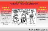 Capítulo 1 Apoio 3 AMÉRICA PRÉ-COLOMBIANA · ASTECAS (Méxicas) Localização: Vale do México Período de Desenvolvimento: Entre os Séculos XIII e XV. Formaram um vasto império