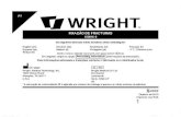 FixaÇÃo De FracturaS 150846-0 - wright.com · FixaÇÃo De FracturaS 150846-0 Outubro de 2013 Impresso nos EUA M C 0086* P Wright Medical Technology, Inc. Wright Medical UK Ltd