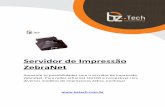 Servidor de Impressão ZebraNet - Bz Tech · Servidor de Impressão ZebraNet . Aumente as possibilidades com o servidor de impressão ZebraNet. Para redes ethernet 10/100 e compatível