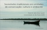 Sociedades tradicionais em unidades de conservação ... · de desenvolvimento oriunda dos sujeitos sociais; de Néstor García Canclini (2001) da existência de culturas híbridas
