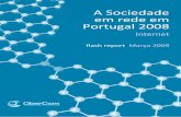 A Sociedade em Rede em Portugal 2008 - Internetancacid.yolasite.com/resources/10.004 - ISI - Tópico 10 - VÁRIOS... · Segundo os dados do estudo Sociedade em Rede de 2003 a taxa