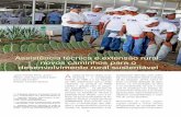 Assistência técnica e extensão rural: novos caminhos para ... · Extensão Rural para a Agricultura Familiar – PEATER, através da Lei Estadual nº 12.372/2011. Os princípios