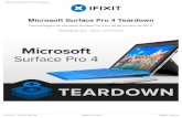 Microsoft Surface Pro 4 Teardown - ifixit-guide-pdfs.s3 ... · um corte acima do resto-a folha de especificações parece promissor até agora: ... Em meio a esse mar de tecnologia,