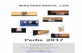 Perfis 2017 - masterfrisos.com perfis 2017.pdf · FOCINHO DE ESCADA COM BORRACHA ANTIDERRAPANTE Ouro 2,00 36 x 18,6 (Aparafusar) Prata Ref. 64 FOCINHO DE ESCADA Ouro ESTRIADO 2,00