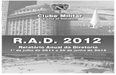 Capa A4 - Relatório da Direto - clubemilitar.com.brclubemilitar.com.br/wp-content/uploads/2011/12/RAD-2012.pdf Sumário . Introdução _____ 02 Presidência _____ 03 Gabinete da Presidência