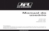 Manual do usuário - jfl.com.br · manual do usuário ecr-18 ecr-18i shock-18 ... - nunca utilize o fio negativo ou positivo da bateria para disparar a alta tensÃo atravÉs de centelhamento.