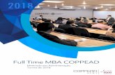 Full Time MBA COPPEAD - coppead.ufrj.br · • Programa de Desenvolvimento de Gerente de Operações (OMDP em inglês) • Rotação nas funções básicas da sonda • Em terra: