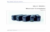 MLC 9000+ Guia do Usuário - Controlador de temperatura ... · Esses produtos são garantidos como livres de defeitos funcionais no material e na qualidade no momento em que os produtos