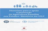 Diretrizes para o apoio e promoção da Agricultura Familiar ... - … Ficha técnica Esta obra foi publicada originalmente em português pela Comunidade dos Países de Língua Portuguesa