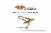 10th EUROGYM 2016 - fgp-ginastica.pt 2016_DocOrientador.pdf · 10th eurogym 2016 18 a 24 de julho de 2016 – ČeskÉ budĚjovice (repÚblica checa) documento orientador da participaÇÃo