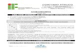 AGRONOMIA - Amazon Simple Storage Service · AGRONOMIA Código 403 ... (doze) questões de Português, 8 (oito) questões de Legislação e 60 (sessenta) questões de Conhecimentos