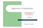 Algoritmos e Programação Linguagem Csaulo.dornellas/arquivos_algprog/P_aula5C.pdf · usados como parâmetros ou valores de retorno de fun ções. O compilador interpreta o nome
