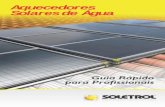 Aquecedores Solares de Água - soletrol.com.br · ... a humanidade vem aprimorando métodos para extrair o máximo de benefícios dessa fonte limpa e inesgotável de energia, ...