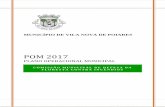 POM 2017 - Vila Nova de Poiares - Vila Nova de Poiares · Definir e garantir uma estrutura ... equipas de protecção da natureza e ambiente e patrulhas terrestres a efetuar pelo