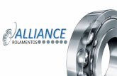 Alliance Distribuidora apresenta sua · manutenção de maquinas industriais, tendo a disposição uma equipe especializada. além dos rolamentos ... Correias Transportadoras. ...