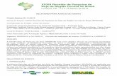XXXIII Reunião de Pesquisa de Soja da Região Central do Brasil · de soja, analisar os problemas ocorridos na safra e planejar a pesquisa e transferência de tecnologias para as
