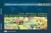  · relatório sobre o desenvolvimento mundia l Um Melhor Clima de Investimento para Todos relatório sobre o desenvolvimento mundial relatório sobre o desenvolvimento ...