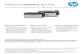 Impressora HP PageWide XL série 4100 · Folha de Dados Impressora HP PageWide XL série 4100 ... Descrição Multifunções ou impressora a cores para grandes formatos Tecnologia