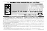 folha de respostas LÍNGUA PORTUGUESA - Prefeitura de Vitórialegado.vitoria.es.gov.br/secretarias/administracao/... · 2010-06-21 · Quanto às idéias do texto, assinale a opção