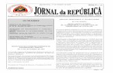 Jornal da República Quarta-Feira, 17 de Outubro de 2018 ... · de supervisão, regulamentação, fiscalização e inspeção da aviação civil de Timor-Leste. ... domínios da aviação