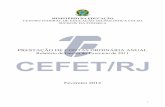 PRESTAÇÃO DE CONTAS ORDINÁRIA ANUAL - cefet-rj.br · GESTÃO(DE(BENS(E(IMÓVEIS(DE(USO(ESPECIAL( 63! DECLARAÇÃO(SOBRE(CONVÊNIOS,(CONTRATOS(E ... do Centro Federal de Educação