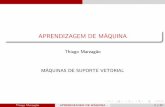 APRENDIZAGEM DE MÁQUINA - Thiago Marzagãothiagomarzagao.com/assets/teaching/ipea/slides6.pdf · Thiago Marzagão APRENDIZAGEM DE MÁQUINA 17 / 27. softmargin Comofunciona? Penalizamoscadaamostraclassiﬁcadaerroneamente: