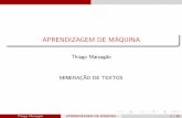 APRENDIZAGEM DE MÁQUINA - thiagomarzagao.comthiagomarzagao.com/assets/teaching/ipea/slides8a.pdf · Thiago Marzagão APRENDIZAGEM DE MÁQUINA 10 / 25. aplicações comuns Identiﬁcarautomaticamenteoautordeumdocumento(classiﬁcação).