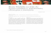 Beata Mafalda no Vale do Sousa românico: Património, obras ... · Portuguesa, quando refere que, apesar das bodas 4 A ordem feminina de Cister surge em Portugal graças à acção