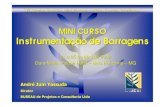 MINI CURSO Instrumenta ção de Barragens - cbdb.org.br PowerPoint - Item A.pdf · PDF file - Funil, Capim Branco I e II, Irap é – CEMIG - São Salvador, Corumb á III e São Domingos