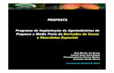 PROPOSTA Programa de Implantação de Agroindústrias de ... · Antonio César Costa Zugaib Fernando Antonio Teixeira Mendes ... mercado. O critério de análise de qualidade édefinido