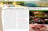 Pizzaria Bostwana ÁFRICA DO SUL E BOTSWANA - Insumosinsumos.com.br/pizzas_e_massas/materias/336.pdf · ao Norte; Moçambique e Suazilândia a Leste; ... economia do Continente. ...