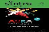 aurafestival.pt #aurasintra · tem curadoria de Maria Rosa Hidalgo/Depaluarte (Sevilha). Criado e produzido pela Criatividade Cósmica, com co-produção da Câmara Municipal de Sintra