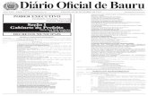 Diário Oficial de Bauru - bauru.sp.gov.br · SECRETARIA MUNICIPAL DE OBRAS - SMO TITULARES: Ana Maria de Oliveira Carbonieri, RG: ... SERVIÇO NACIONAL DE APRENDIZAGEM INDUSTRIAL