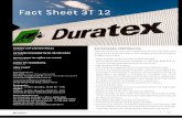 Fact Sheet 3T 12 - duratex.com.br · Os comitês são presididos por membros independen-tes do Conselho de Administração, com exceção do de Negociação, ... ativo circulante