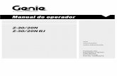 Manual do operador - genie.njjzg.comgenie.njjzg.com/database/Operators/PortugueseBrazilian/133546PB.pdf segurança e do operador e adesivos da máquina. Você leia, compreenda e siga