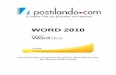 WORD 2010 - infomatao.files.wordpress.com · Inicio, temos “Fonte”, “Parágrafo”, etc., nestes grupos fica visíveis para os usuários os principais comandos, para acessar