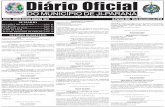 Diário Oﬁ cial - domjp.com.br · centos e vinte e três mil reais), em favor da empresa MARCOPOLO S.A. Ji-Paraná, 01 de dezembro de 2014. JESUALDO PIRES Prefeito Municipal PROCESSO
