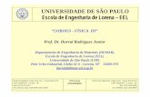 UNIVERSIDADE DE SÃO PAULO - sistemas.eel.usp.brsistemas.eel.usp.br/.../6495737/LOB1053/Unidade0_Introducao.pdf · LOB1053 - Física III Bibliografia 1) Raymond A. Serway, Física