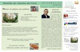 Receitas da Cantina da Ivone - andreazimoreira.com.br · de pepino e gelatina Ingredientes Novembro 2016 JÁ ENXERGANDO A LINHA DE CHEGADA. ... sempre aquele mais difícil de agradar.