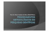 Prof. Dr. Flávio Caetano da Silva (DEd/UFSCar) JornadaTAC - Flavio.pdf · qualitativa “Pensar em pesquisa quantitativa e em pesquisa qualitativa signiﬁca, sobretudo, pensar em