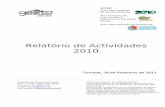 R2010 - geota.pt · Ano Europeu de Luta contra a Pobreza e a Exclusão ... Amigos dos Açores, SETA. Relatório de Actividades 2010 2 ... descendente, surgindo contudo ...