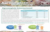Edição 03 - Agosto de 2014 Agronegócio Internacionalicna.org.br/sites/default/files/boletim/boletim_agronegocio_intern... · Ranking dos principais produtos exportados pelo Brasil