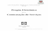p a r a Contratação de Serviços - meioambiente.pr.gov.br · Para Licitação de Prestação de serviços para reforma do telhado ... o Desenvolvimento do Paraná, Contrato de ...