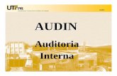 Audin AUDINsistema.utfpr.edu.br/audit/audit_arquivos/Docs_Diversos/... · PODER LEGISLATIVO Rede de Controle do Processo ... Regularidade dos pagamentos superiores a R$ ... Lançamento