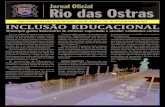 Órgão Oficial do Município de Rio das Ostras - Ano XII ... · Brasileira de Sinais – Libras. ... espaço maravilhoso como esse em uma unidade de ensino pública. Por meio dessa