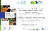 Potência Ambiental da Biodiversidade: um caminho inovador ...espacobrasil.gov.br/wp-content/uploads/2017/11/4-07.12.pdf · vulnerabilidade - impacto - exposiÇÃo - sensibilidade