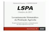 Levantamento Sistemático da Produção Agrícola · PR RS SP MG SC GO MS DF BA 2016 2017. Diretoria de Pesquisas DPE | Distribuição por tipos da produção de Caf ...