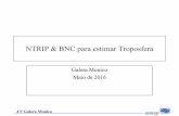 NTRIP & BNC para estimar Troposferadocs.fct.unesp.br/docentes/carto/galera/GNSS_N%e3o_Convenc/BNC... · J F Galera Monico unesp Comunicação para transmissão de dados GNSS •É