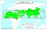 Mapa com países A JANELA 10-40 - pesquisas.org.br · 100 Cidades Portais E A Janela 10-40 Fontes: Religion data ... (Áreas muçulmanas) Zanzibar (Alguma) Malaui (Áreas muçulmanas)